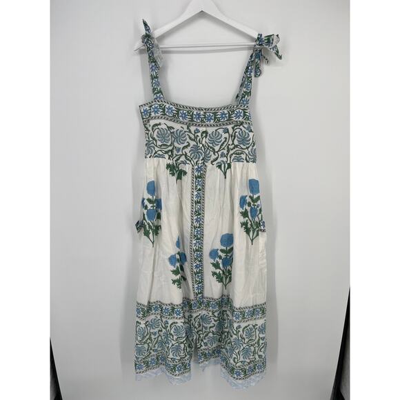 TUCKERNUCK Juliet Dunn Exclusive Poppy Tie Shoulder Dress NWT Size 2 - Picture 9 of 10